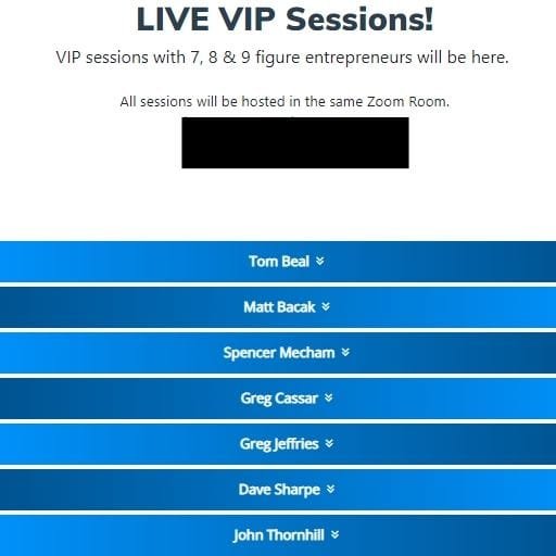 Massive Affiliate Blueprint Review– Can Transform You into a Highly Paid Affiliate 8 VIP sessions with Massive Affiliate Blueprint